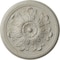Ekena Millwork Legacy Acanthus Ceiling Medallion (Canopies up to 3 1/2"), 12 3/4"OD x 7/8"P, Pot of Cream Crackle CM12LEPCC - alternate 1